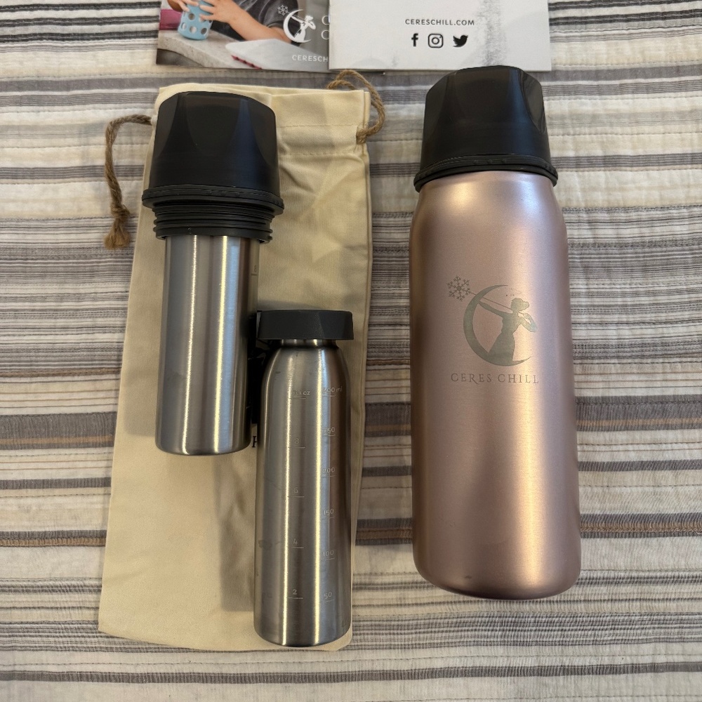 Ceres Chill OG Breastmilk Chiller/Warmer w/ Extra Chambers